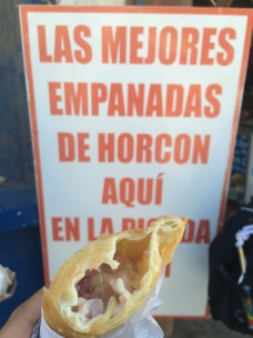 I did experience the best empanadas here